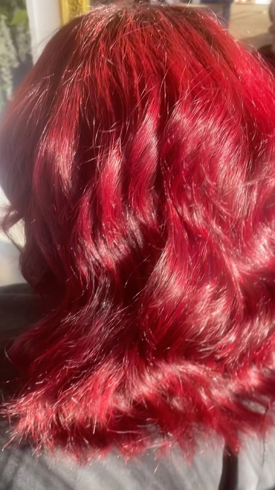 Bright red colour transformation